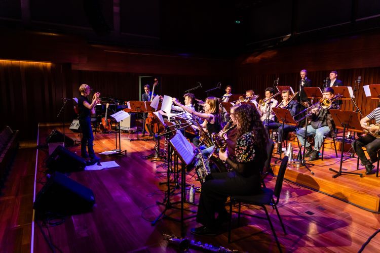 Full jazz big band